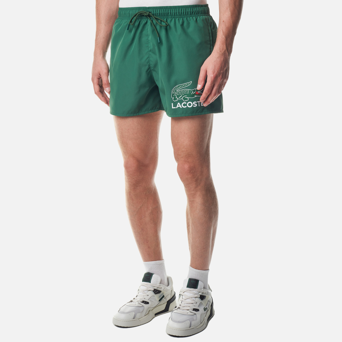 Lacoste Мужские шорты Crocodile Print Swim