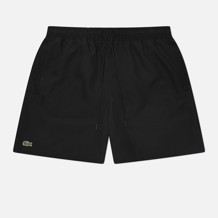 Плавательные шорты  Brandshop Мужские шорты Lacoste Mid Length Monochrome, цвет чёрный, размер M