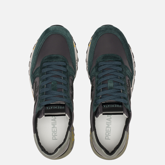 Мужские кроссовки Premiata Mick 5015 Green/Black