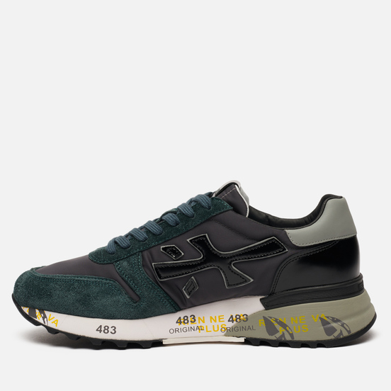 Мужские кроссовки Premiata Mick 5015 Green/Black