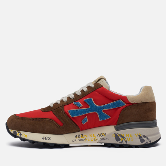 Мужские кроссовки Premiata Mick 5193 Brown/Red