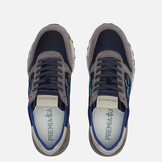 Мужские кроссовки Premiata Mick 5357 Navy/Grey