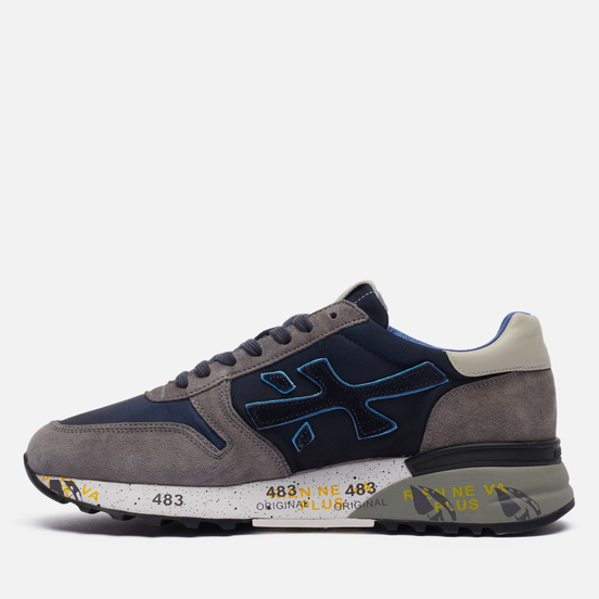 Мужские кроссовки Premiata Mick 5357 Navy/Grey
