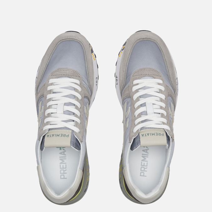 Мужские кроссовки Premiata, цвет серый, размер 45 MIC05691 Mick 5691 - фото 2