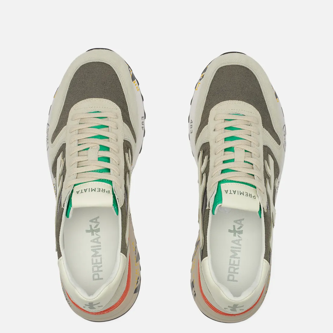Premiata Мужские кроссовки Mick 6166