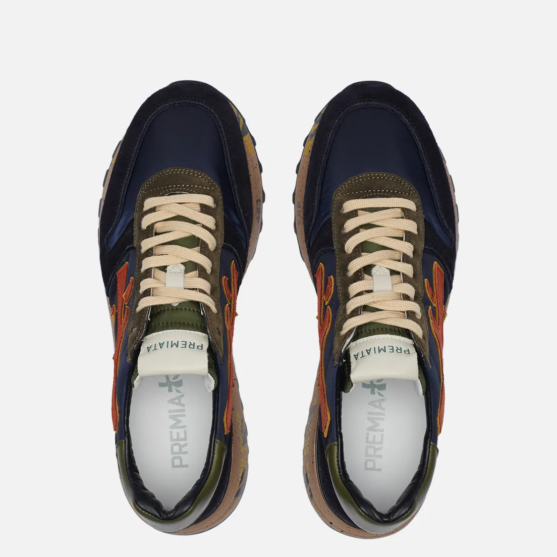 Premiata Мужские кроссовки Mick 6419