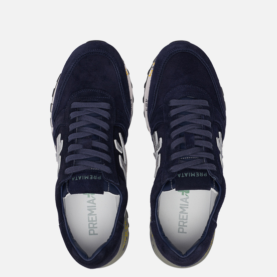 Мужские кроссовки Premiata Mick 4016 Dark Navy