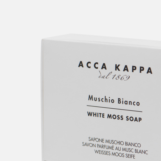 Мыло Acca Kappa, цвет белый, размер UNI 853220 White Moss Small - фото 2