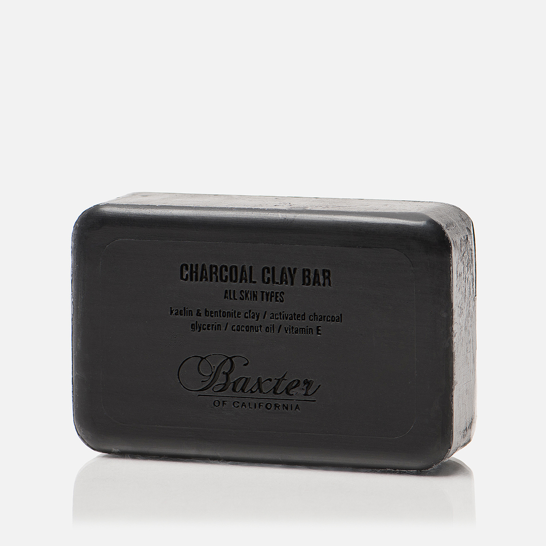 Baxter of California Мыло Deep Cleansing Bar Charcoal Clay 198g