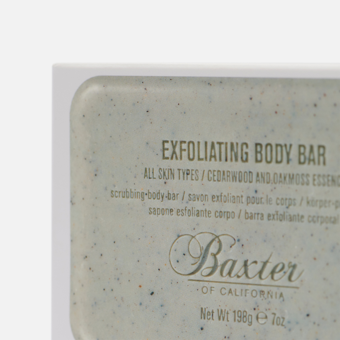 Baxter of California Мыло-скраб Exfoliating Body Bar 198g