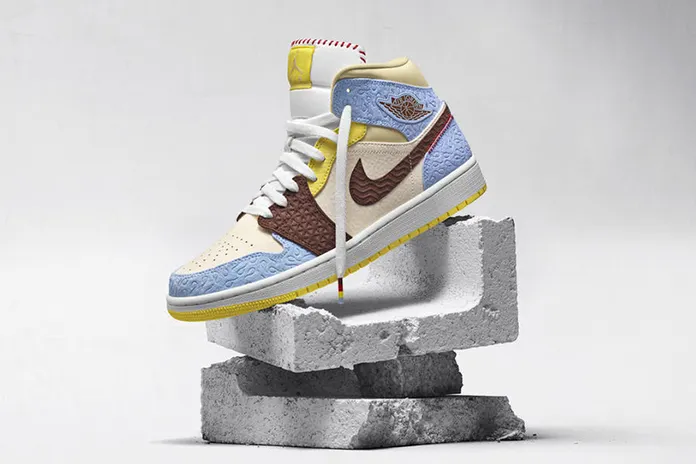Air Jordan 1 Mid SE × Maison Chateau Rouge: дух Африки