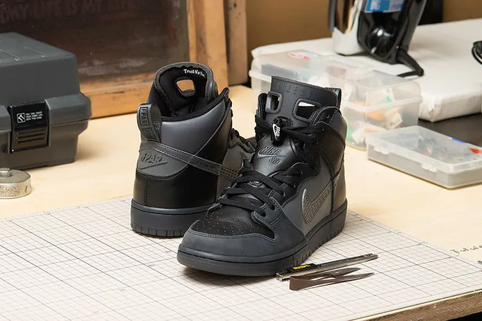 Nike SB × FPAR Dunk High: нестандартный гибрид