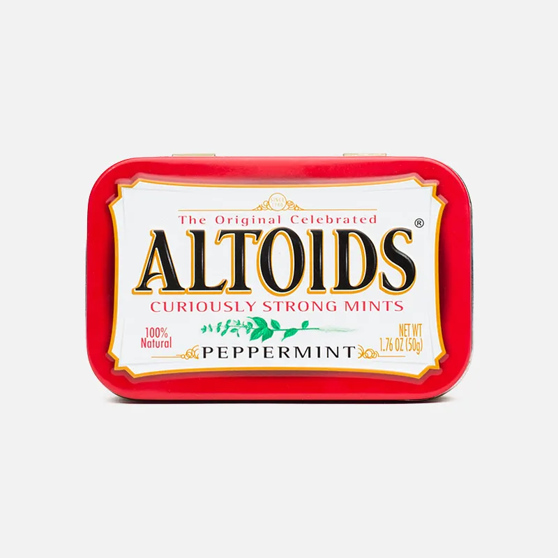 Altoids Леденцы Peppermint Curiosly Strong