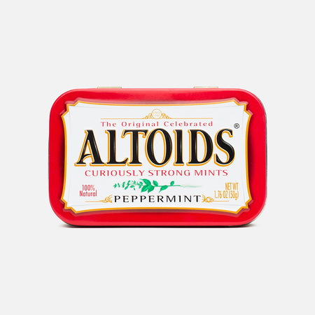 Леденцы Altoids Peppermint Curiosly Strong