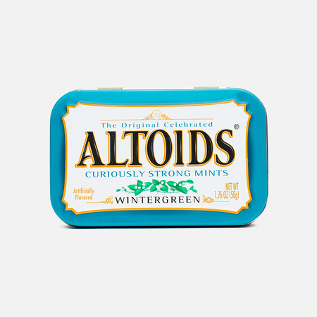 Леденцы Altoids Wintergreen Curiosly Strong
