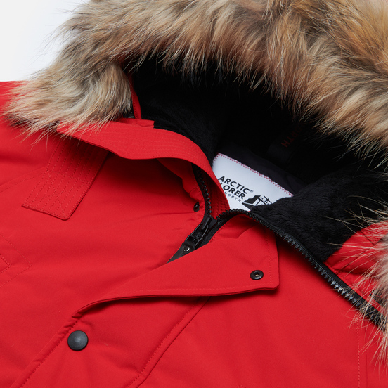 Мужская куртка парка Arctic Explorer MIR-1 Red/Red