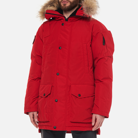 Мужская куртка парка Arctic Explorer MIR-1 Red/Red