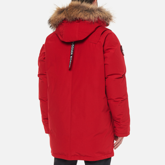 Мужская куртка парка Arctic Explorer MIR-1 Red/Red