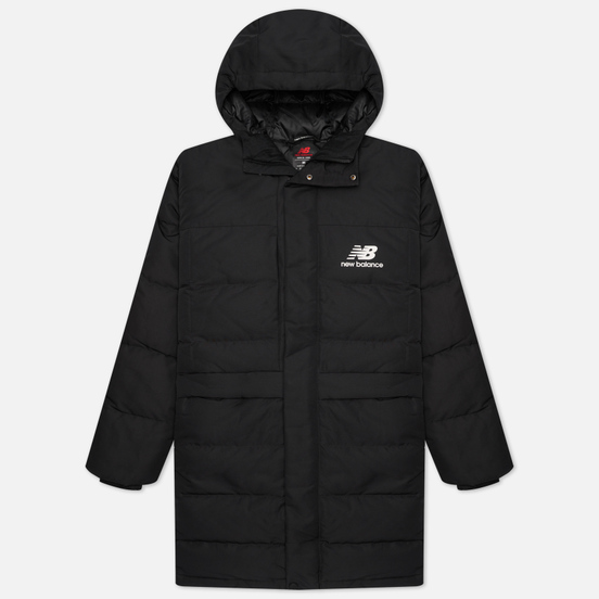 Мужской пуховик New Balance Athletics Terrain Long Black