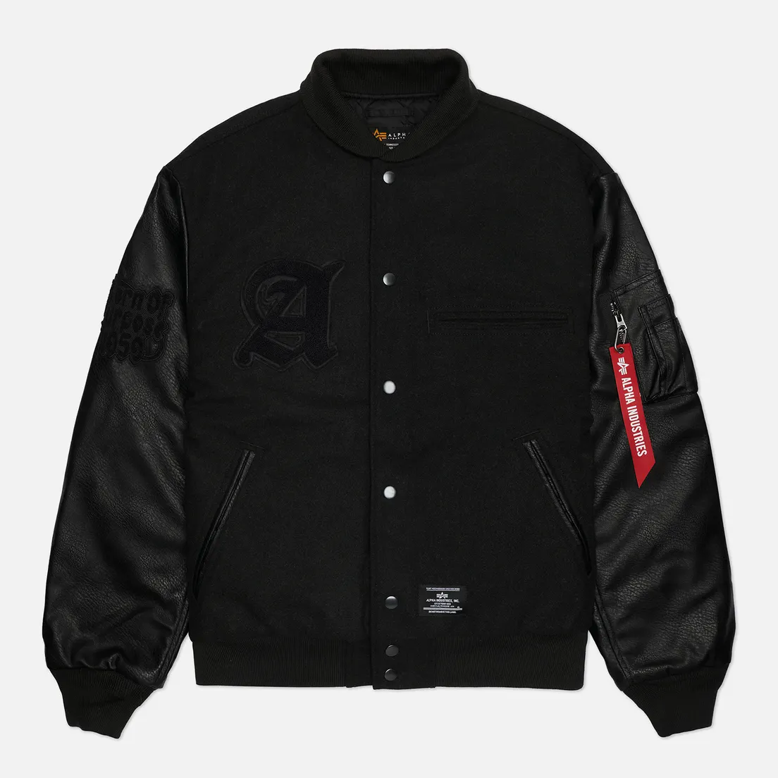 Alpha Industries Мужская куртка бомбер Alpha Letterman