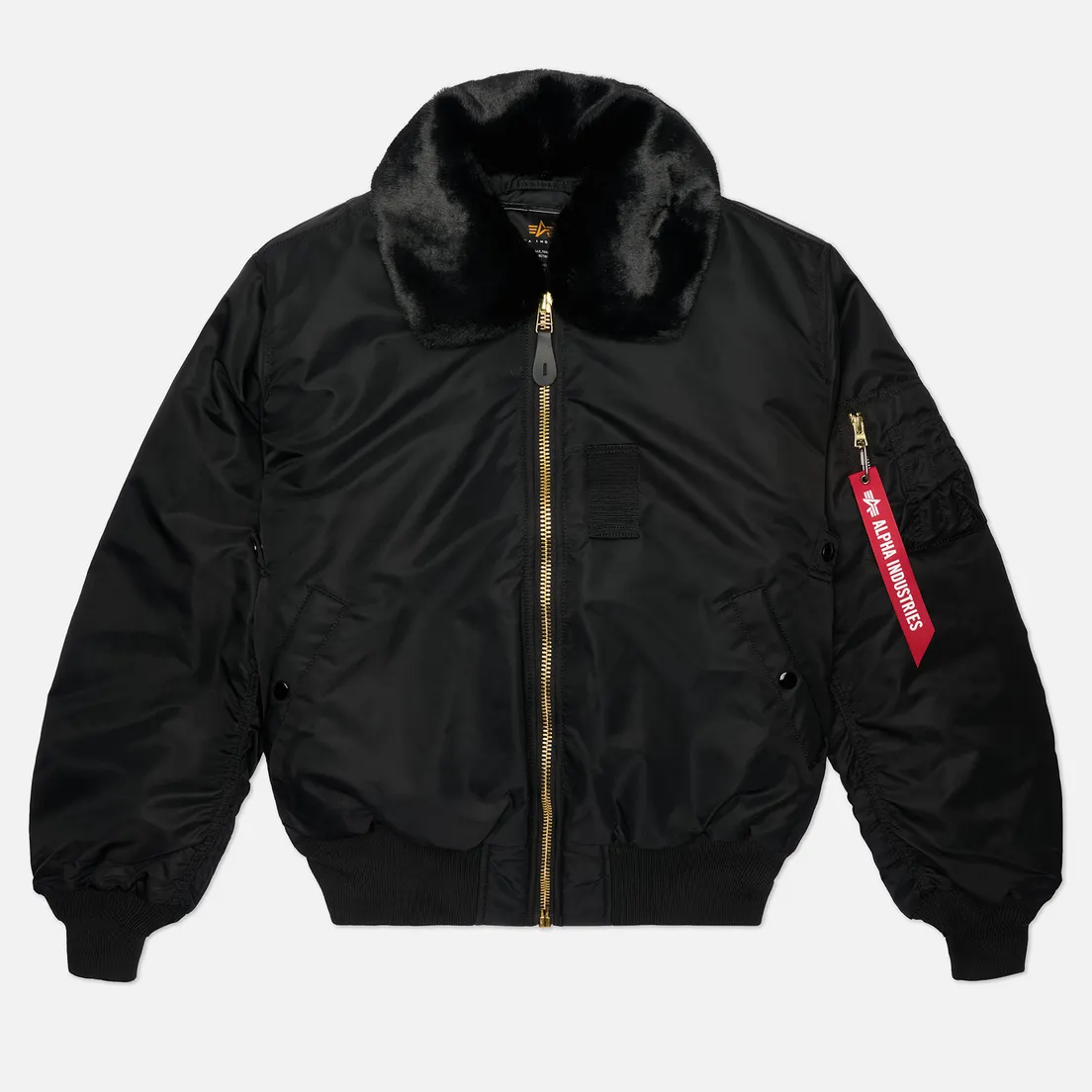 Alpha Industries Мужская куртка бомбер Alpha B-15 Flight