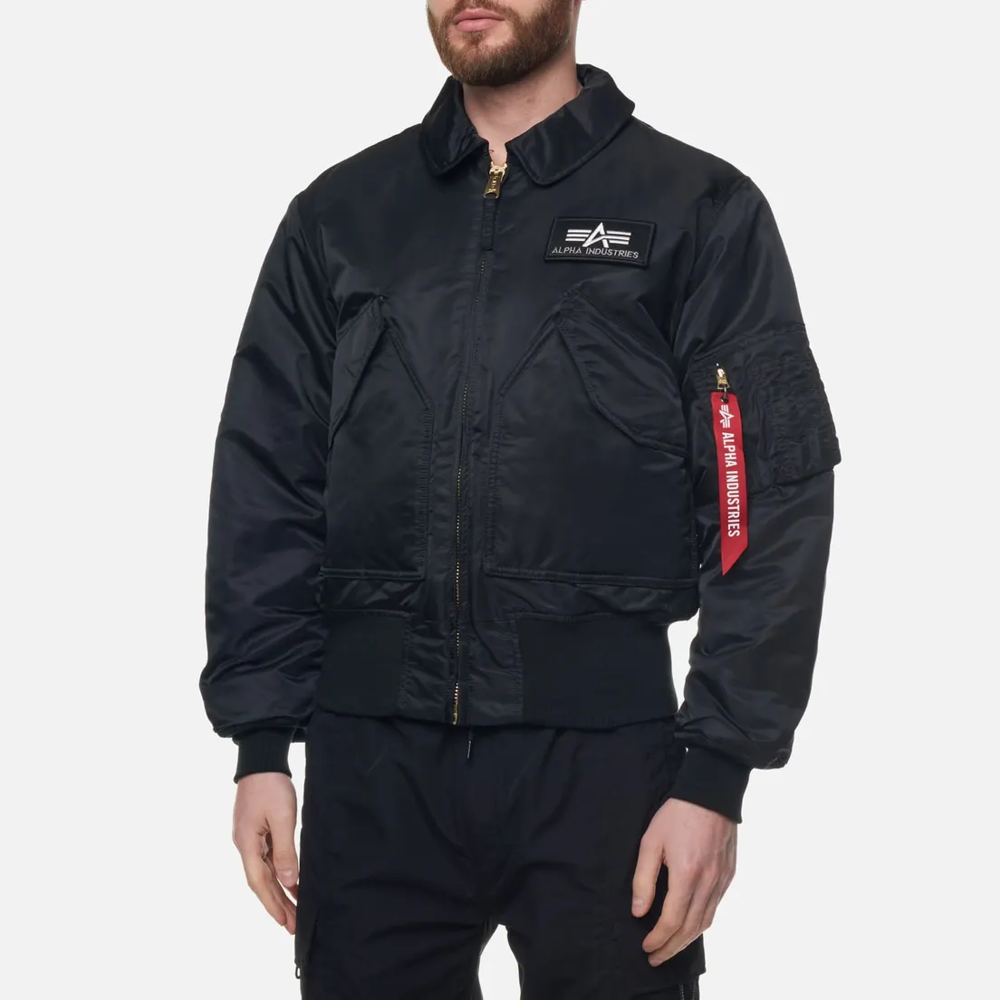 Alpha Industries Мужская куртка бомбер CWU 45/P Flight
