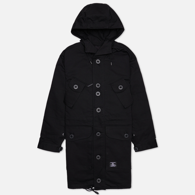 Мужская куртка парка Alpha Industries Canadian Mod, цвет чёрный