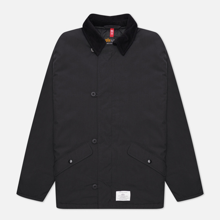 Мужская демисезонная куртка Alpha Industries Deck, цвет чёрный, размер M - фото 1