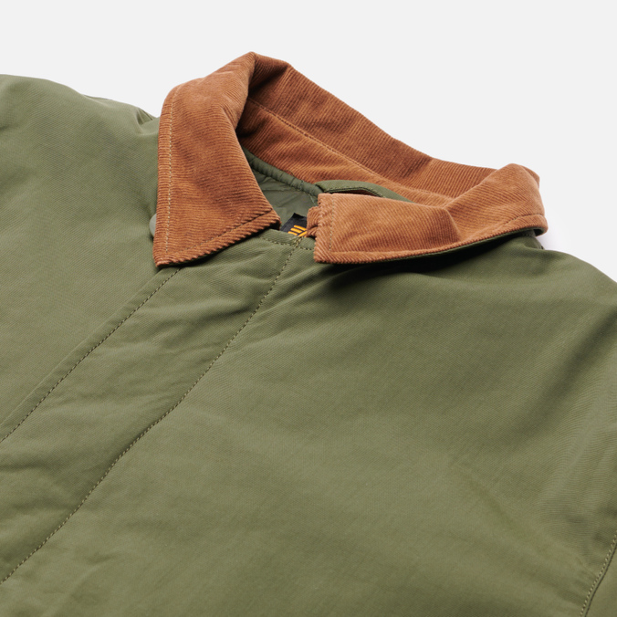 Мужская куртка Alpha Industries, цвет зелёный, размер S MJD51500C1-301 Deck - фото 2