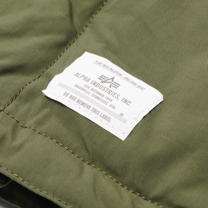 Мужская куртка Alpha Industries, цвет зелёный, размер S MJD51500C1-301 Deck - фото 3