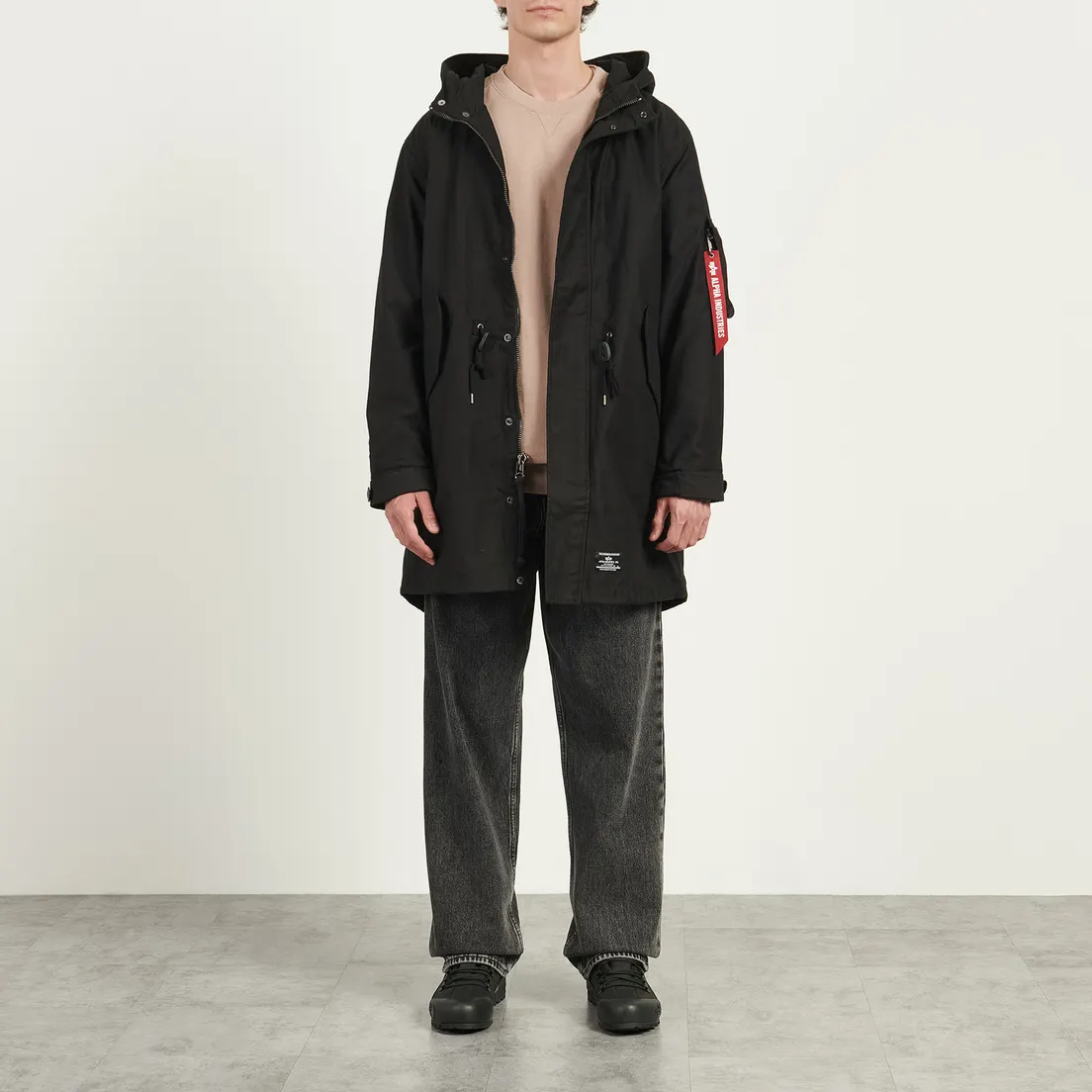 Alpha Industries Мужская куртка парка Fishtail Gen II