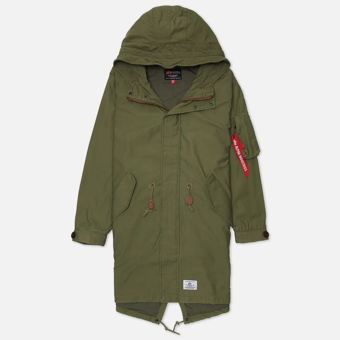 Alpha Industries Мужская куртка парка Fishtail Gen II