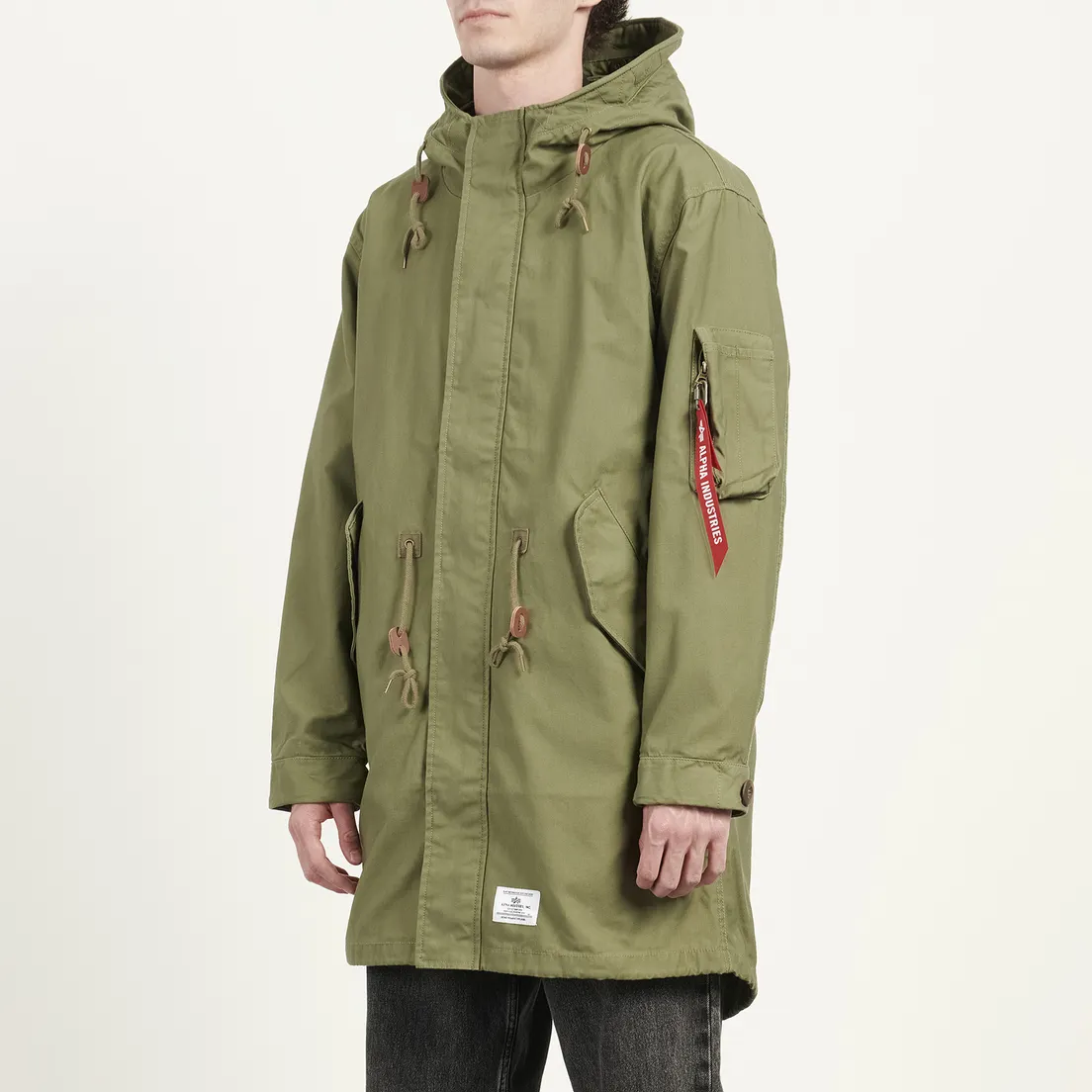 Alpha Industries Мужская куртка парка Fishtail Gen II