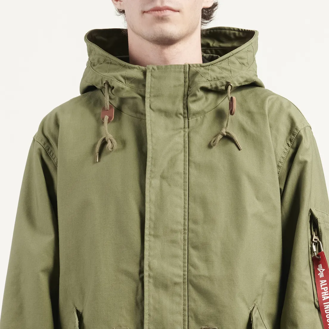 Alpha Industries Мужская куртка парка Fishtail Gen II