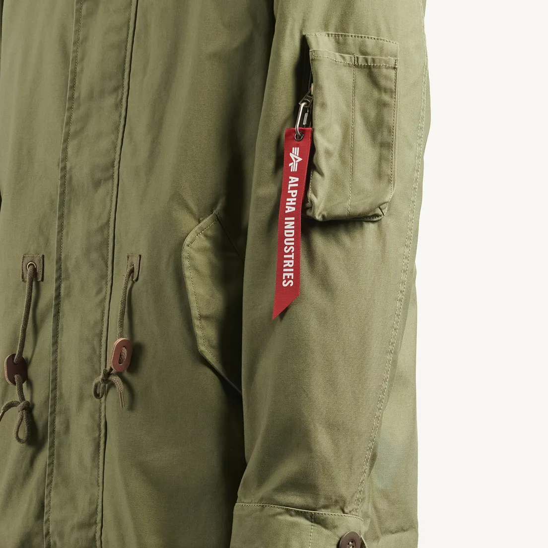 Alpha Industries Мужская куртка парка Fishtail Gen II