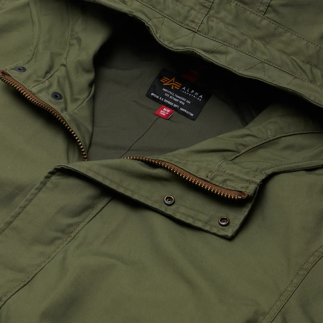 Alpha Industries Мужская куртка парка Fishtail Gen II