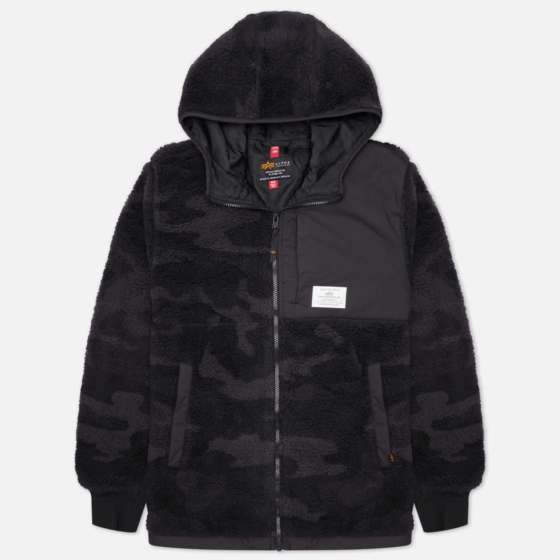 Alpha Industries Мужская куртка Sherpa Utility Hooded