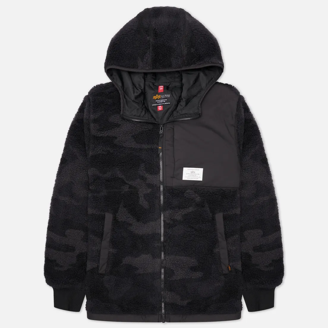 Alpha Industries Мужская куртка Sherpa Utility Hooded