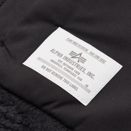 Мужская куртка Alpha Industries Sherpa Utility Hooded Black Woodland Camo
