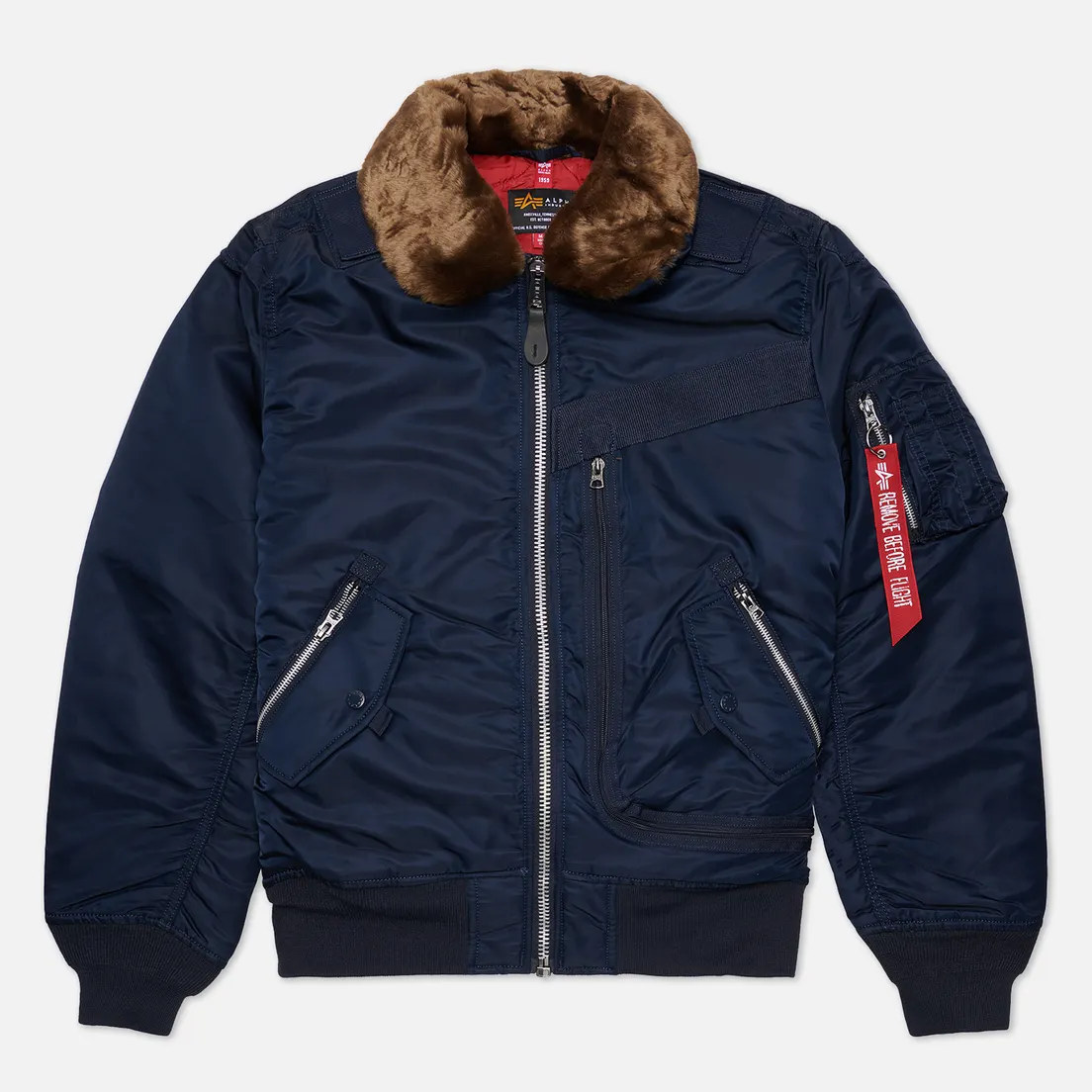 Alpha Industries Мужская куртка бомбер Injector Mod Flight