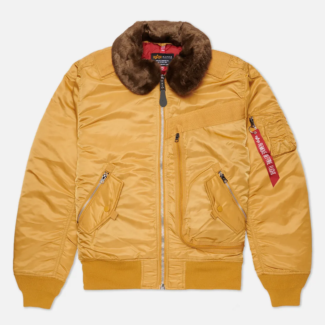 Alpha Industries Мужская куртка бомбер Injector Mod Flight