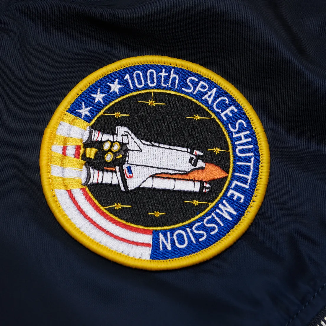 Alpha Industries Мужская куртка бомбер L-2B NASA