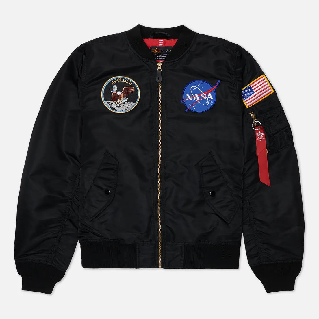 Alpha Industries Мужская куртка бомбер L-2B Apollo