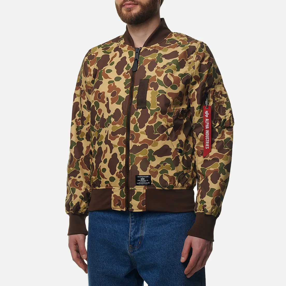 Alpha Industries Мужская куртка бомбер L-2B Skymaster Gen II