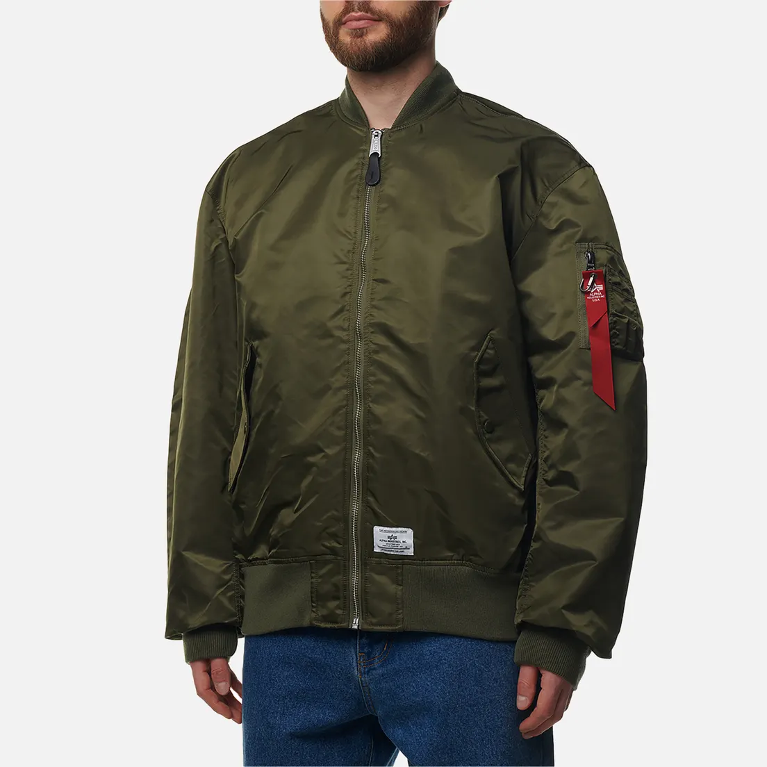 Alpha Industries Мужская куртка бомбер L-2B Mod Gen II Flight