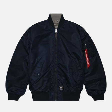  Мужская куртка бомбер Alpha Industries L-2B Mod Gen II Flight, цвет синий, размер L