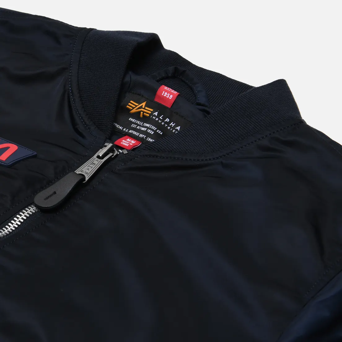 Alpha Industries Мужская куртка бомбер NASA L-2B Gen II Flight