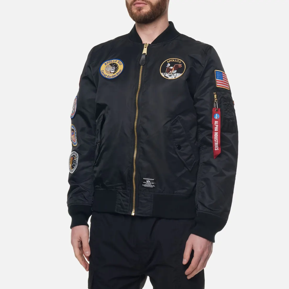 Alpha Industries Мужская куртка бомбер L-2B Apollo Gen II Flight