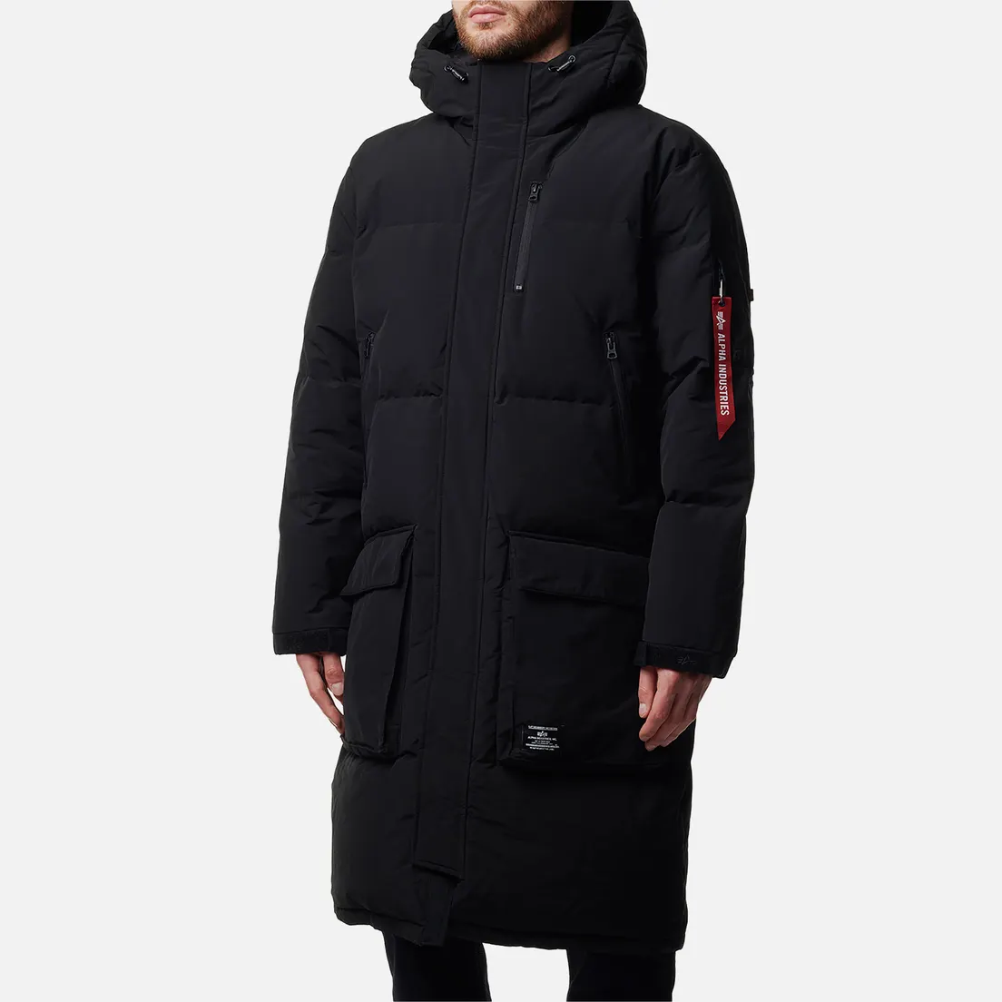Alpha Industries Мужской пуховик Long Puffer Parka