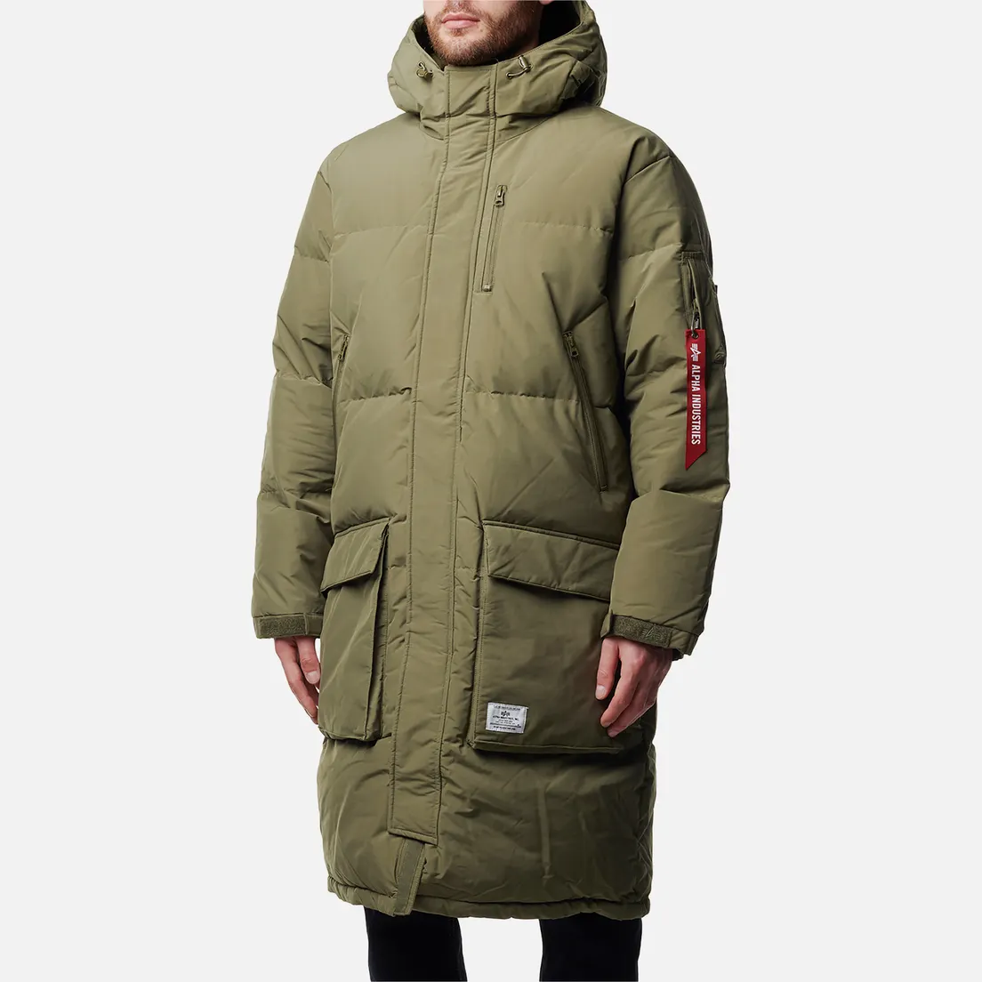 Alpha Industries Мужской пуховик Long Puffer Parka